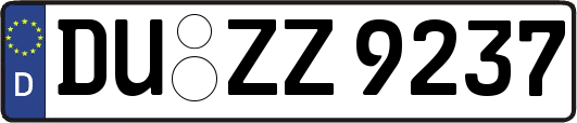 DU-ZZ9237