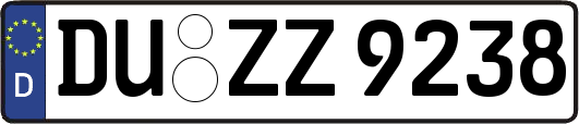 DU-ZZ9238