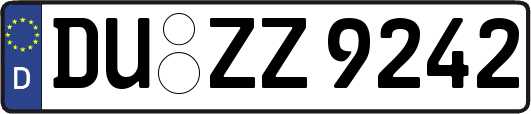 DU-ZZ9242