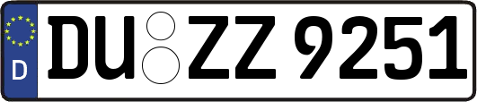 DU-ZZ9251
