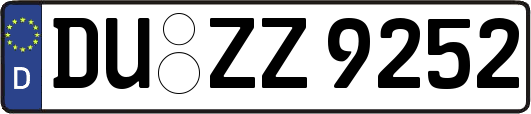 DU-ZZ9252