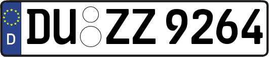 DU-ZZ9264