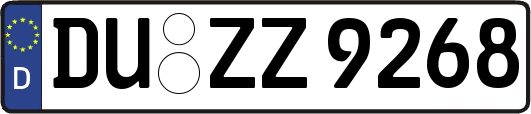 DU-ZZ9268