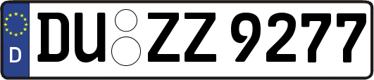 DU-ZZ9277