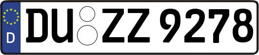 DU-ZZ9278
