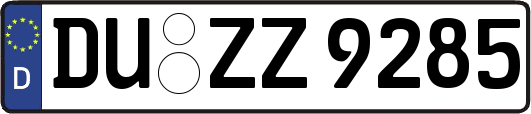 DU-ZZ9285