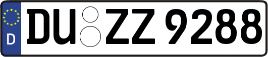 DU-ZZ9288
