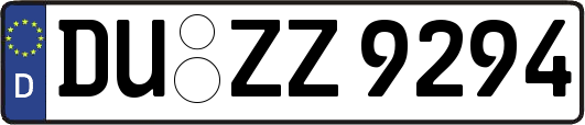 DU-ZZ9294