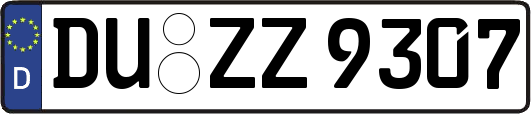 DU-ZZ9307