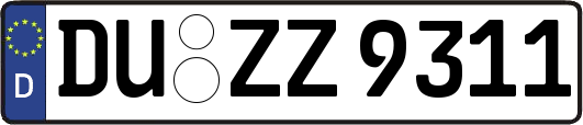 DU-ZZ9311