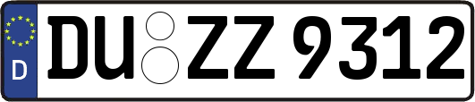 DU-ZZ9312