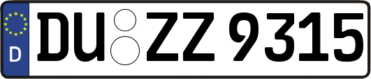 DU-ZZ9315