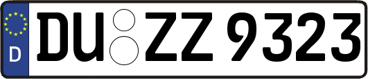 DU-ZZ9323