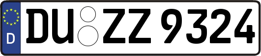 DU-ZZ9324