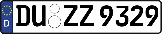 DU-ZZ9329