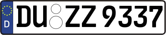 DU-ZZ9337