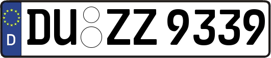 DU-ZZ9339