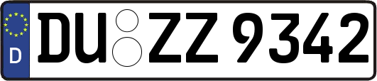 DU-ZZ9342