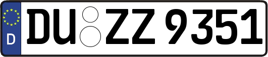 DU-ZZ9351