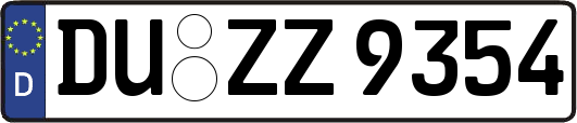 DU-ZZ9354
