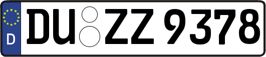 DU-ZZ9378