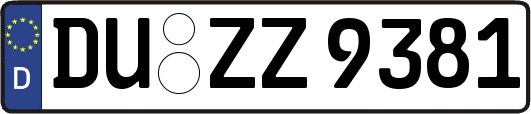 DU-ZZ9381