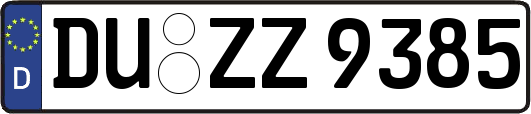 DU-ZZ9385