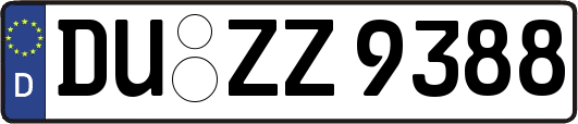 DU-ZZ9388