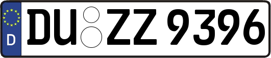 DU-ZZ9396
