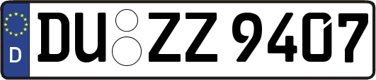 DU-ZZ9407