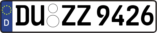 DU-ZZ9426