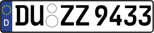 DU-ZZ9433