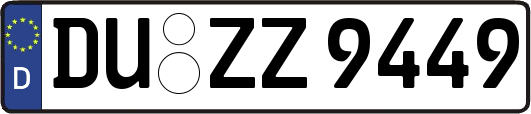 DU-ZZ9449