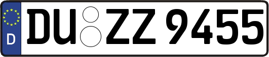 DU-ZZ9455