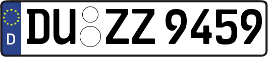 DU-ZZ9459