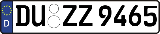 DU-ZZ9465