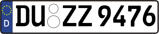 DU-ZZ9476