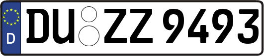 DU-ZZ9493