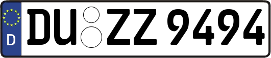 DU-ZZ9494