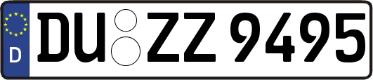 DU-ZZ9495