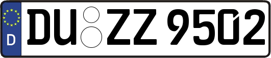 DU-ZZ9502