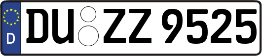 DU-ZZ9525