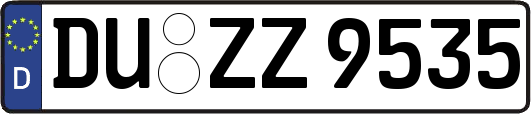 DU-ZZ9535