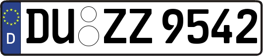 DU-ZZ9542