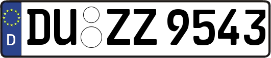 DU-ZZ9543