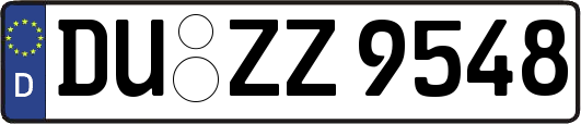 DU-ZZ9548