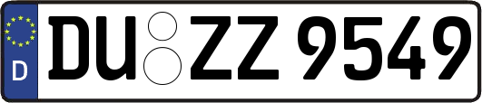 DU-ZZ9549