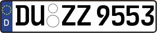 DU-ZZ9553