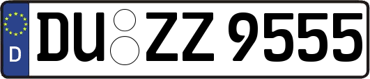 DU-ZZ9555