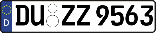 DU-ZZ9563